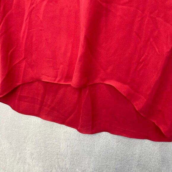 Elie Tahari 100% Silk Blouse Large L Pink Career Office Lightweight Spring Flowy - Picture 13 of 15